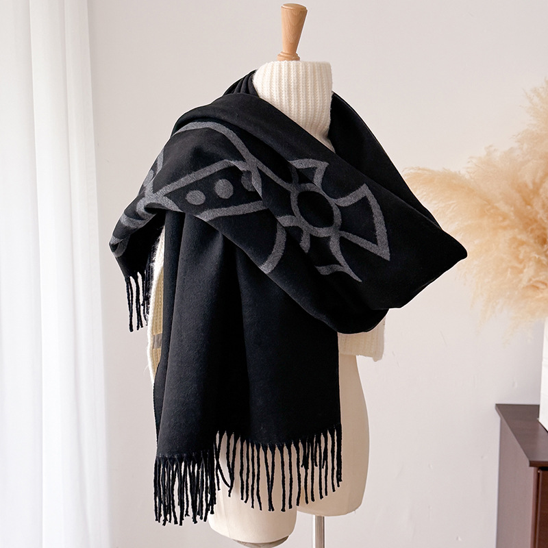Woven Scarf Blanket - 2026 Autumn Winter Scarf for Women