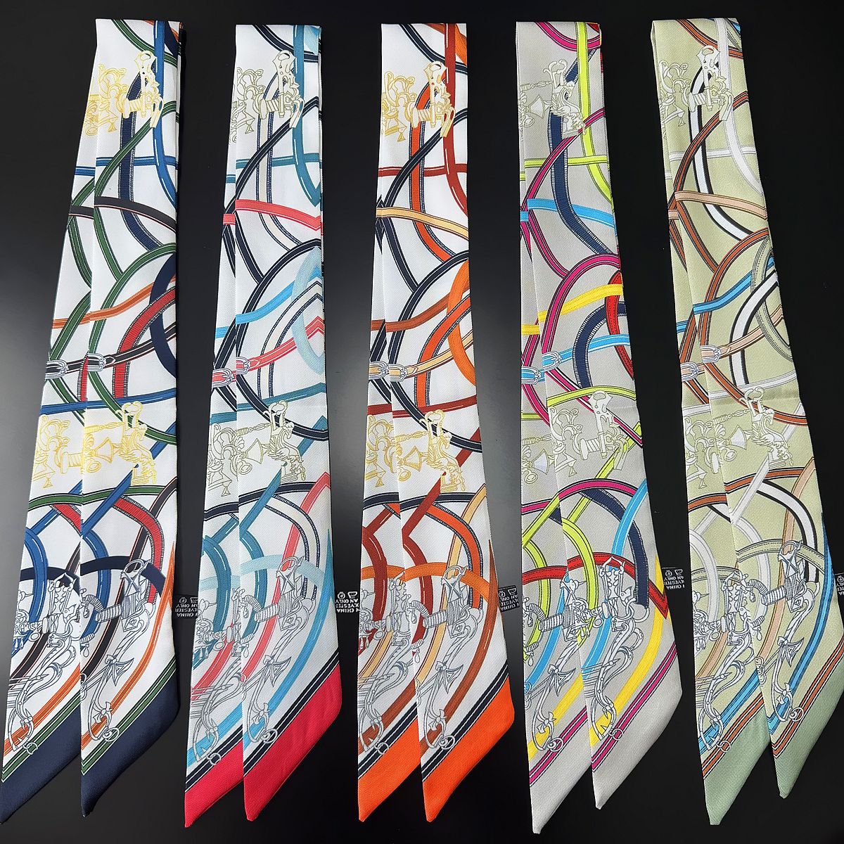 Face Scarf Mask - 2026 Versatile Women's Twill Ribbon Tie
