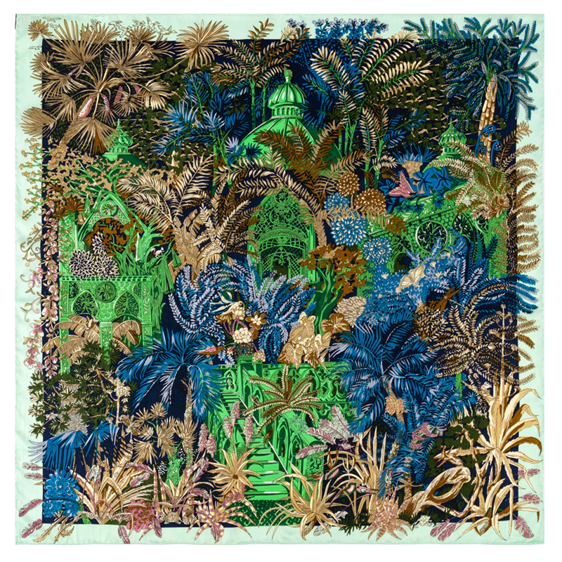Hướng Dẫn Sử Dụng Tay Cán Hai  - đánh giá và giá Scarf Silk Square