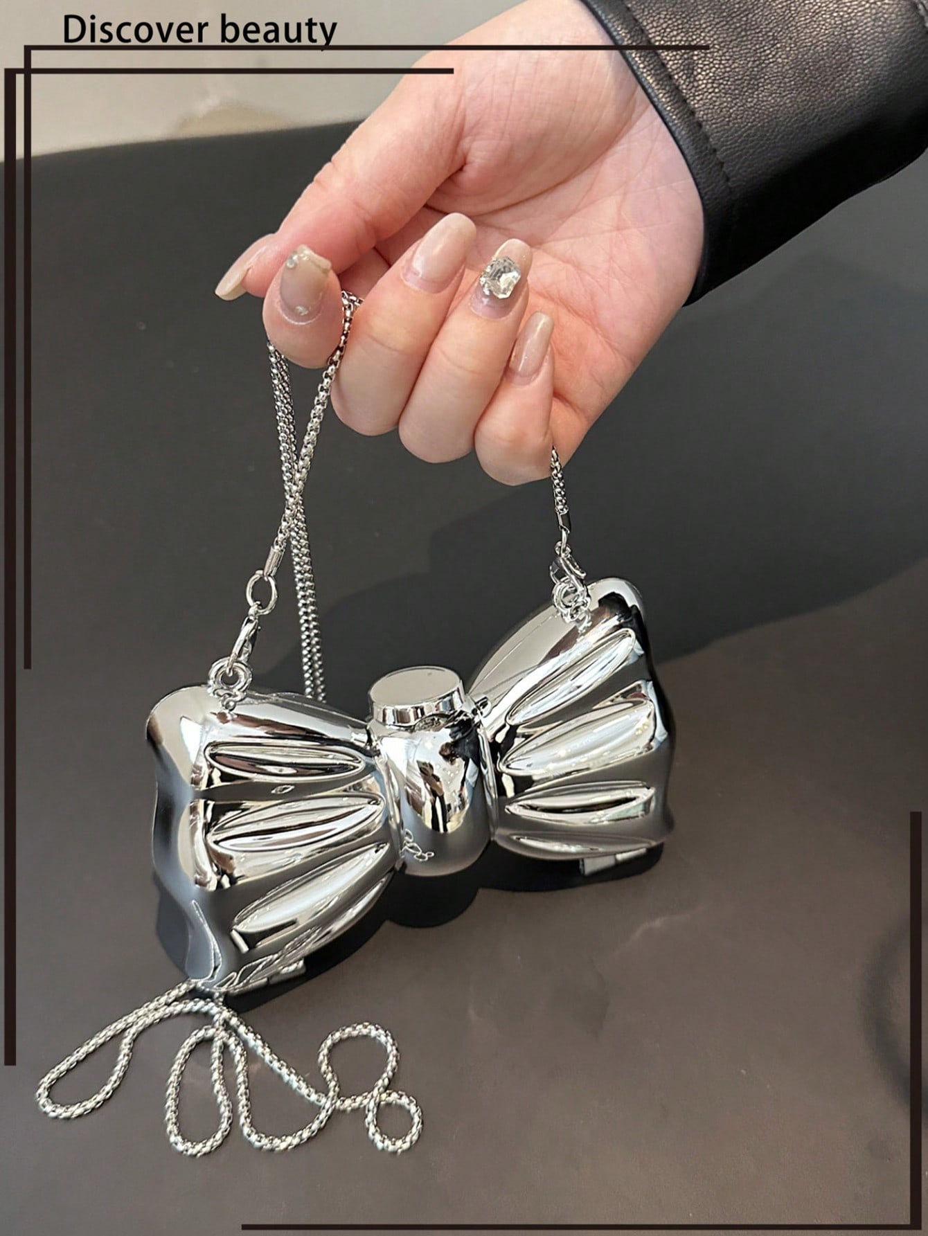 Mini Acrylic Electroplated Met - đánh giá và giá Tie Clip Silver