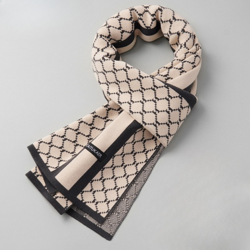 Luxury Brand Winter Imitation  - đánh giá và giá Muffler Men Wool